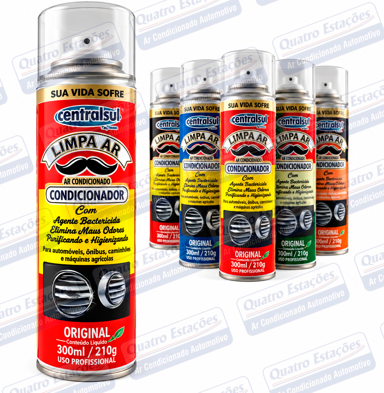 Limpa Ar Condicionado Spray